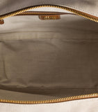 Miu Miu Beau top-handle bag in leather-canvas, UK version
