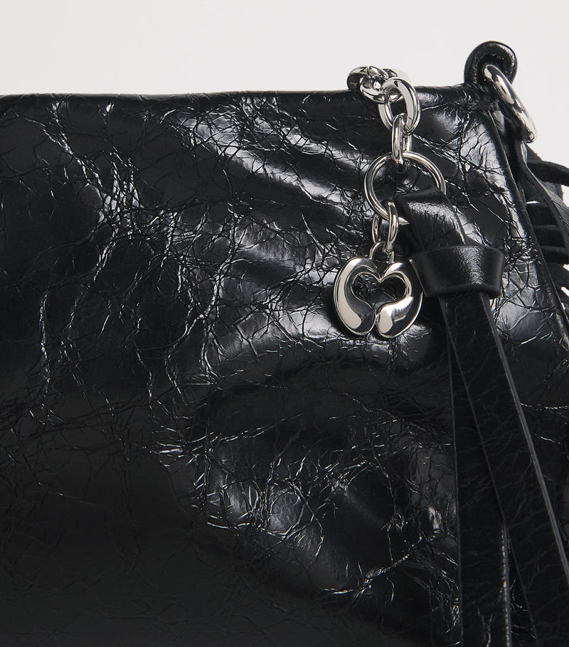 Maje Leather Miss M Clutch Bag, UK version