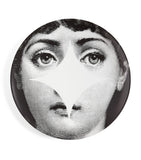 Fornasetti wall plate with opera singer design 26cm - British product