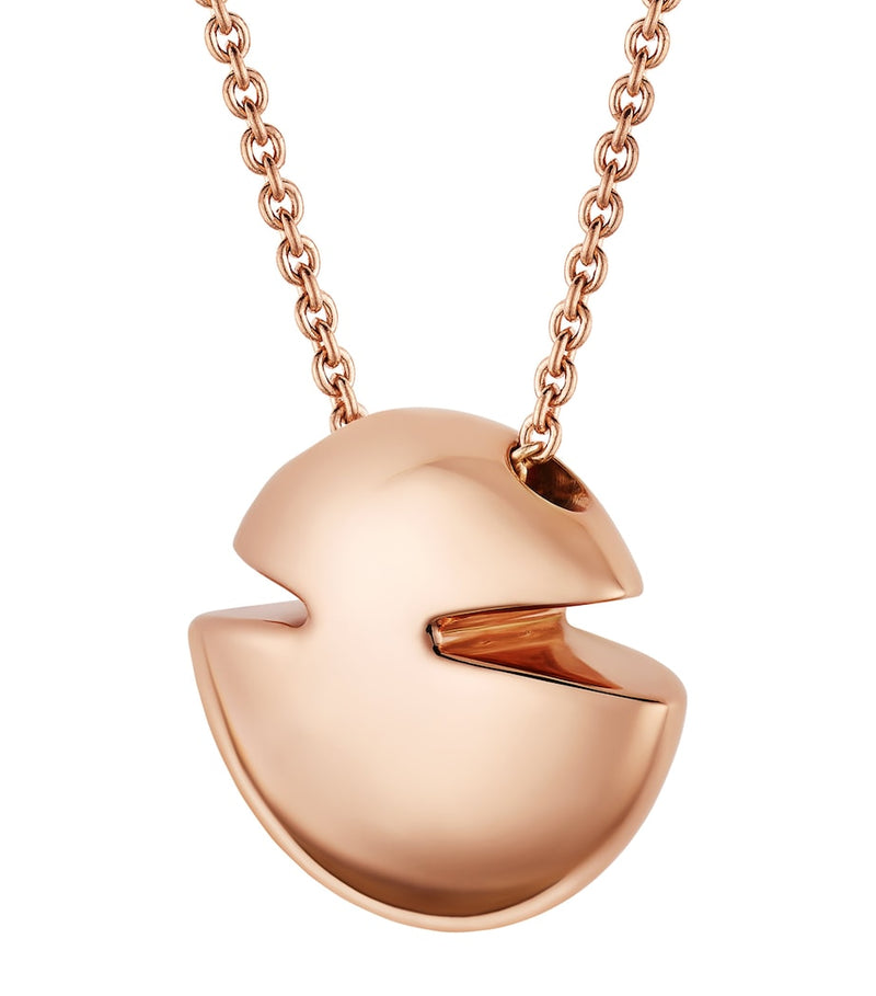 Bvlgari Rose Gold Cabochon Necklace 18kt, UK version