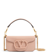 Harrods Valentino Garavani Small Leather Locò Shoulder Bag- Buy online at McGrocer