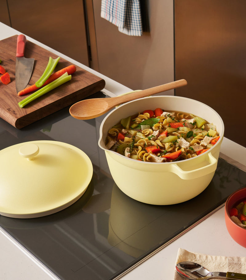 OUR PLACE Cookware 2.0 set including pans and pots, imported from the UK