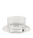 Greggio silver plated Georgian butter dish, UK version
