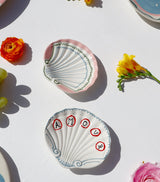 Harrods Set of 2 Shell-Shaped Amour Trinket Trays 12cm- Buy online at McGrocer