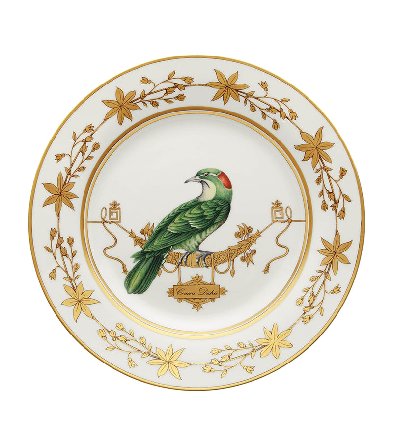 GINORI 1735 Volière Coucou Didrie dinner plate 26.5cm, UK version