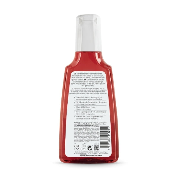 Rausch Volume Shampoo with Mallow 200ml, imported from the UK