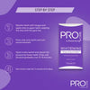ProCare purple whitening strips x12, imported from the UK