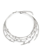 Yeprem Y-Couture white gold diamond leaf choker (British brand)