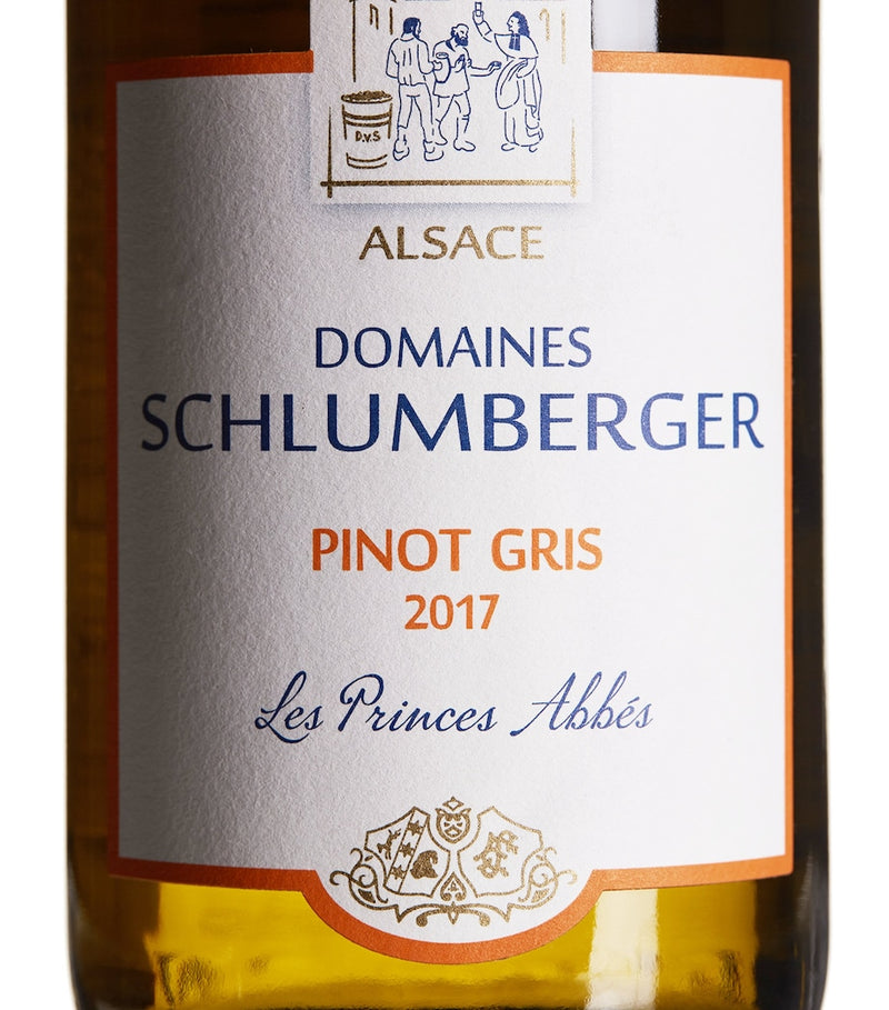 Schlumberger Pinot Gris white wine 75cl bottle (British brand)