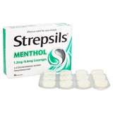 Strepsils Sore Throat Menthol Lozenges 36s GOODS Superdrug