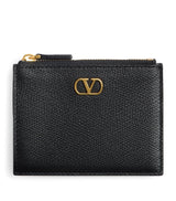 Harrods Valentino Garavani Leather VLogo Coin and Card Holder- Buy online at McGrocer