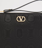 Valentino Garavani small moiré pouch imported from the UK