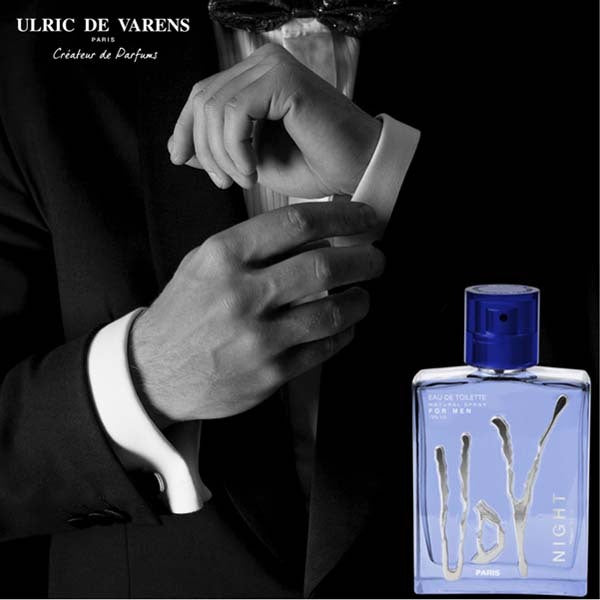 UDV Night Natural Spray for Men 100ml (British brand)