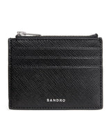 Harrods Sandro Paris Leather Card Holder- Buy online at McGrocer