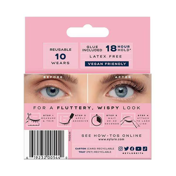 Eylure Fluttery Light 174 Cluster Lashes - British product