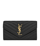 Saint Laurent Cassandre Matelassé envelope wallet, UK version