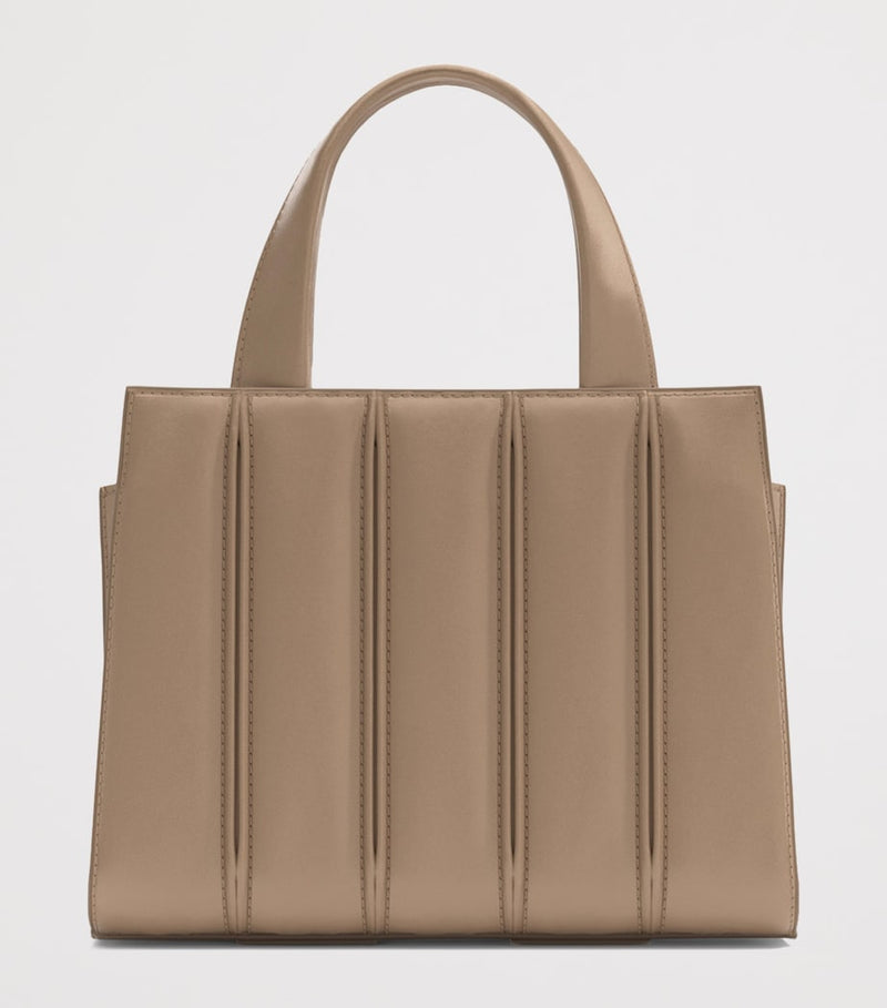 Max Mara small quilted Whitney top-handle bag, imported from the UK