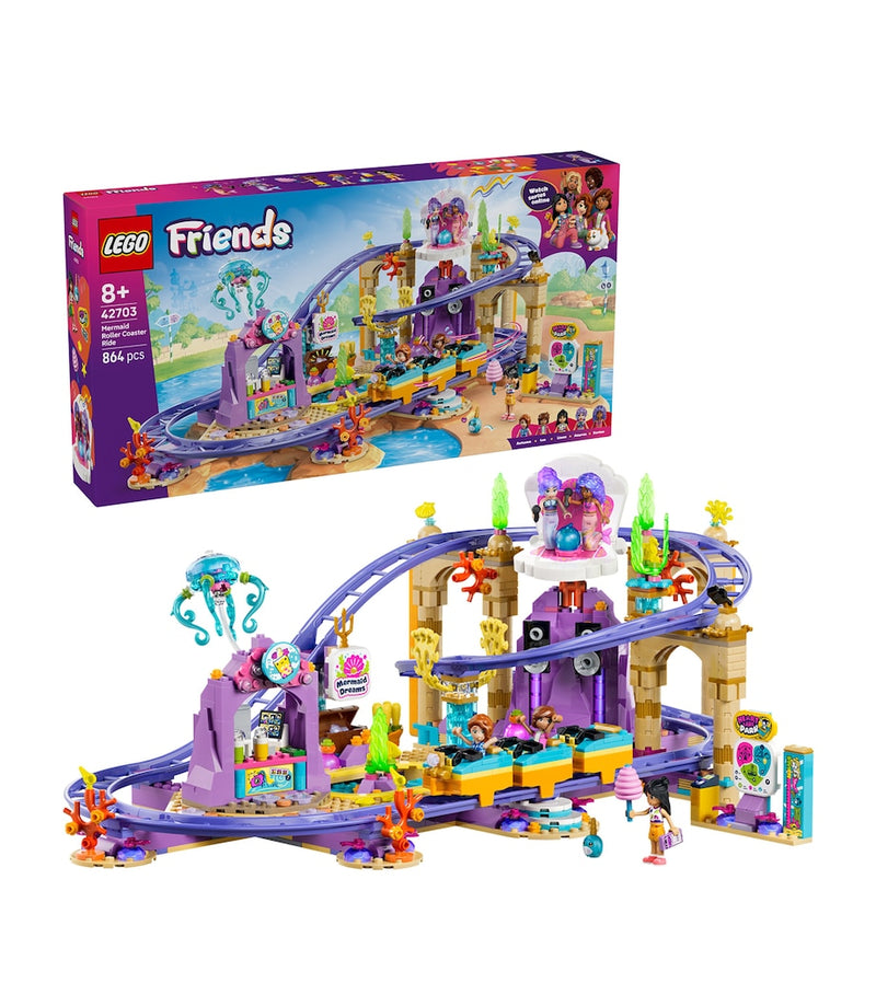 LEGO Friends Mermaid Roller Coaster Ride 42703, UK version