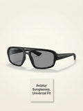Prada oval sunglasses matte black grey - British product