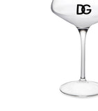 Dolce&Gabbana logo martini glasses set of two, 17cm height - British product