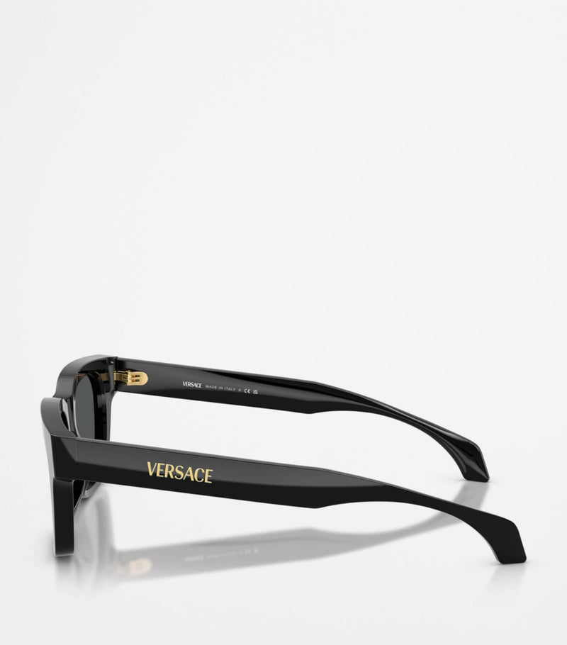 Versace square sunglasses with acetate frames (British brand)