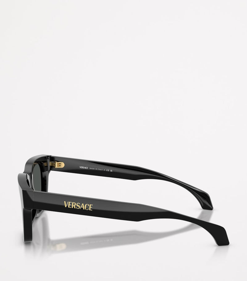 Versace square sunglasses with acetate frames (British brand)