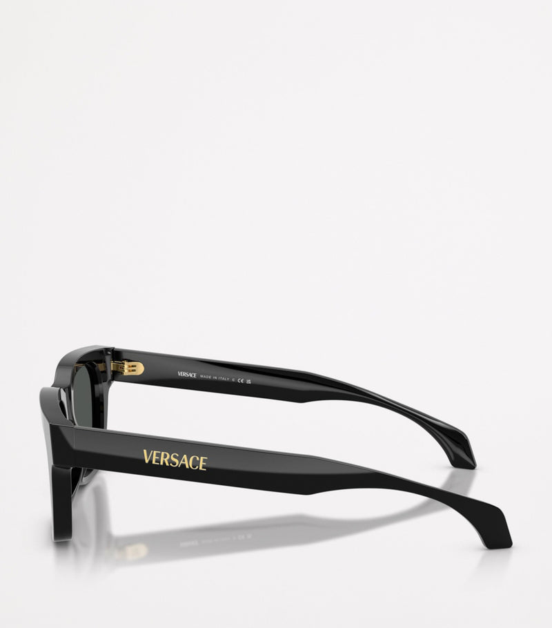 Versace square sunglasses with acetate frames (British brand)