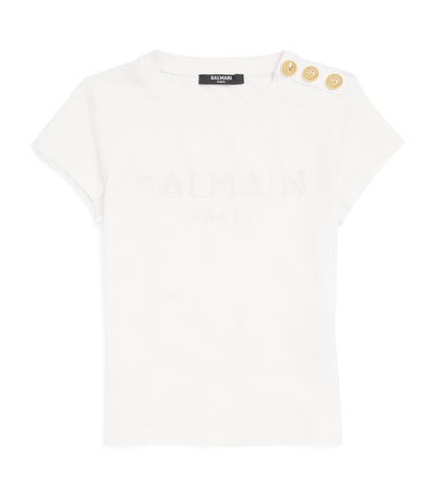 Harrods Balmain Kids T-shirt à boutons 4-14 ans - Achetez en ligne sur McGrocer
