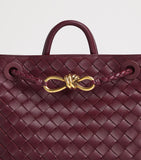 Bottega Veneta Andiamo small leather top-handle bag, UK version