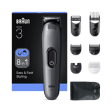 Holland & Barrett Braun All-in-One Series 3 8in1 Grooming Kit - Grey- Buy online at McGrocer