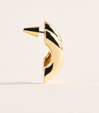 Eddie Borgo Torsade stud earrings gold-plated brass - British product
