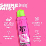 TIGI Headrush Shine Spray 200ml hair care product (British brand)
