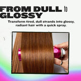 TIGI Headrush Shine Spray 200ml hair care product (British brand)