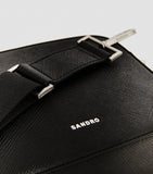 Sandro Paris Saffiano leather cross-body bag, imported from the UK