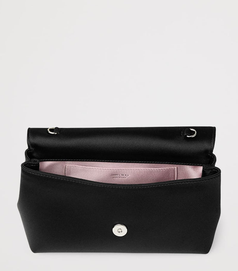 Jimmy Choo satin bow mini handbag (British brand)