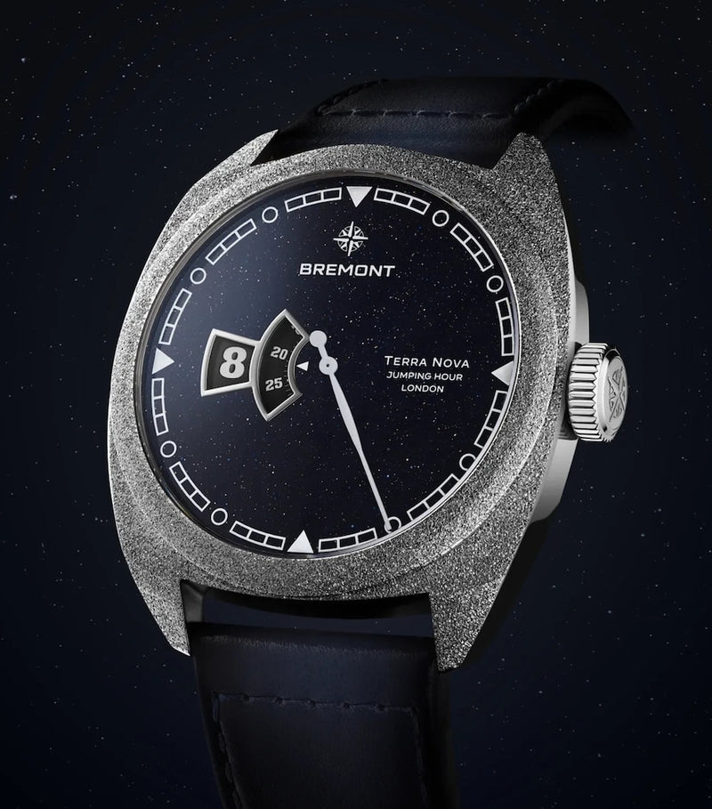 Bremont Jumping Hour Terra Nova watch 40.5mm, imported from the UK