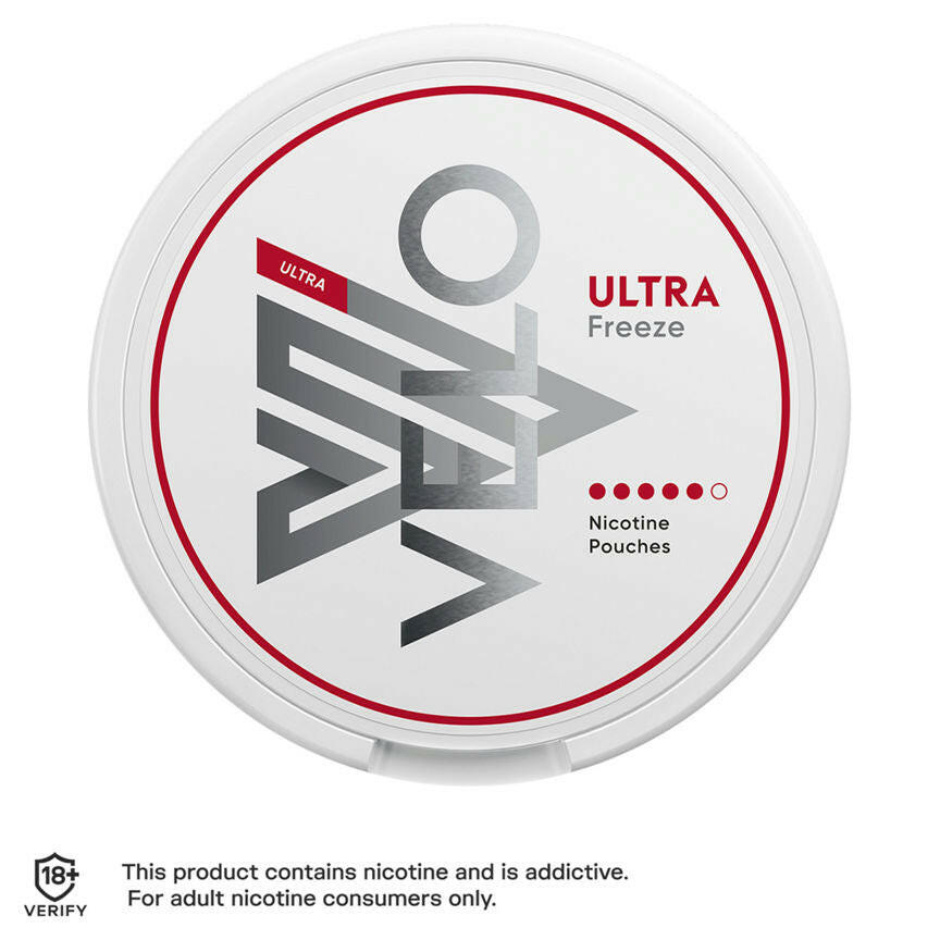 Velo Ultra Freeze Nicotine Pouches GOODS ASDA