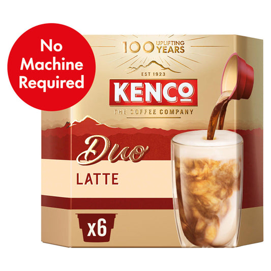 Kenco Duo Latte Instant Coffee x6 All coffee Sainsburys   