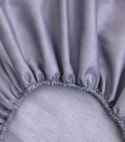 Double Fitted Sheet in Organic Cotton Sateen 140cm x 200cm