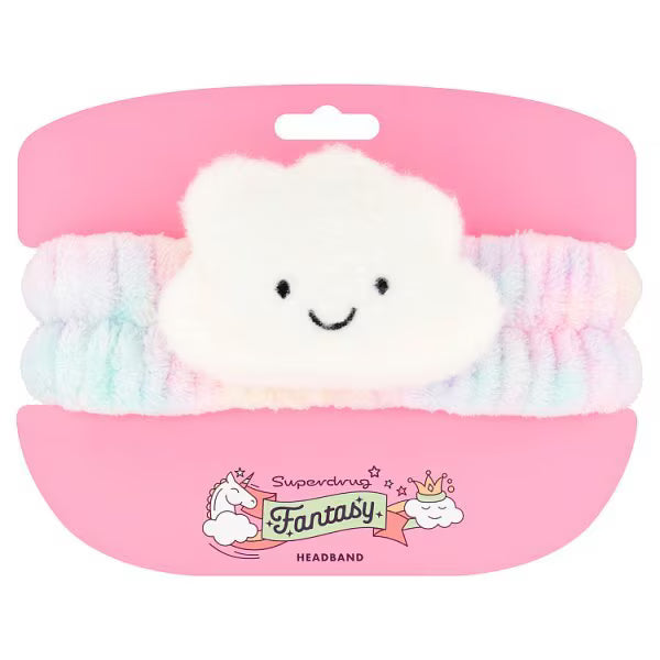 Scrunchie Headband Cloud Polyester Elastic Hair Accessory - British product