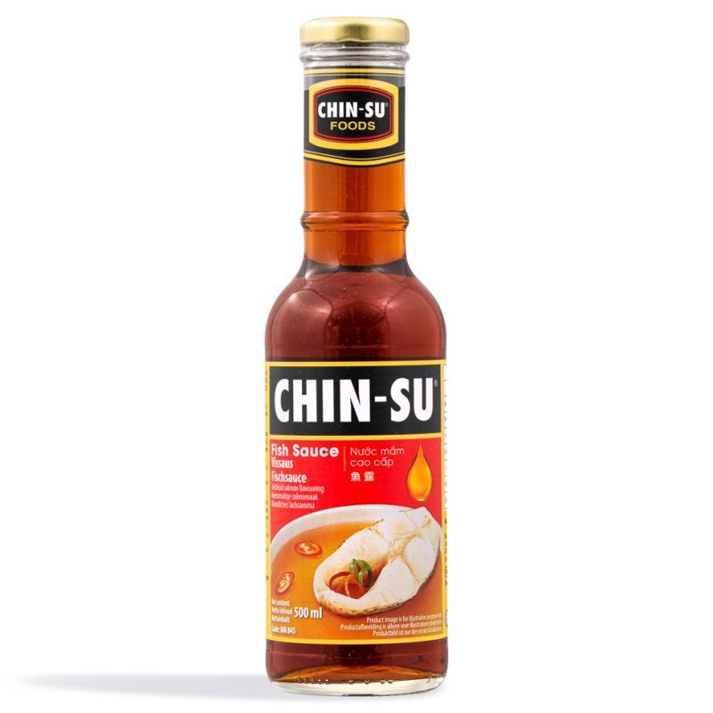 Chin-Su fish sauce artificial salmon flavouring, imported from the UK