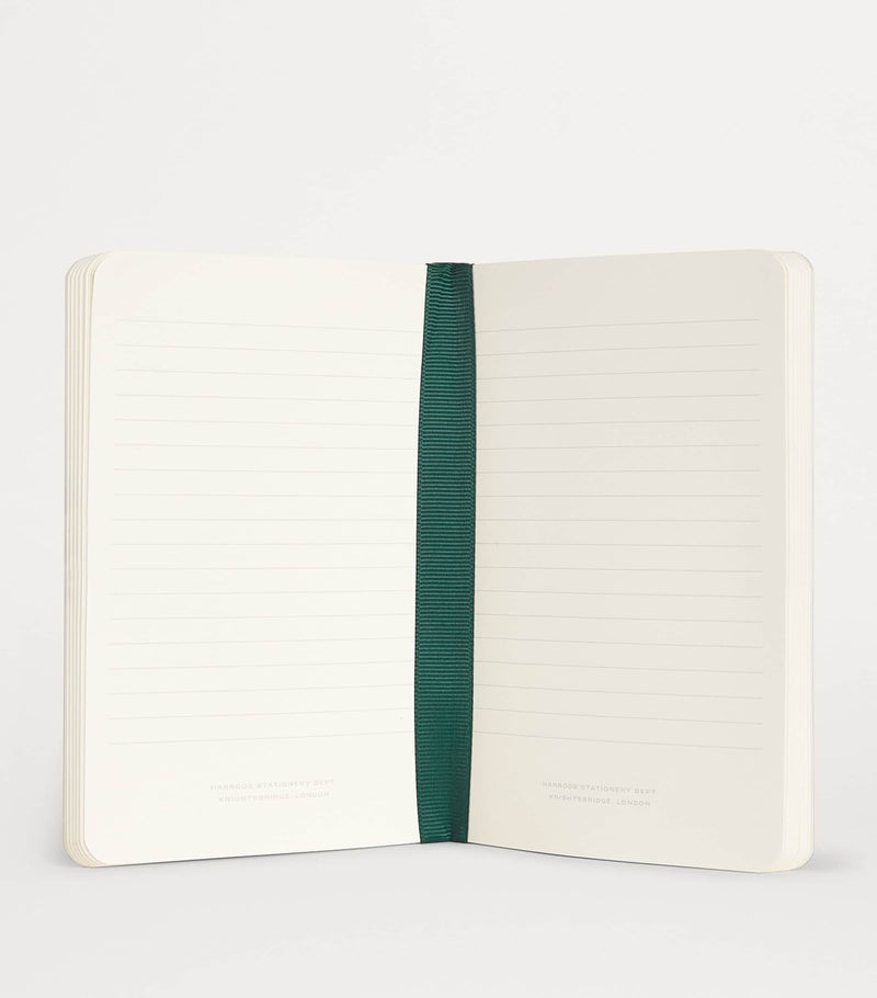 Harrods Logo A6 Lined Notebook, UK version