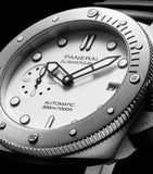 Panerai Submersible 42mm stainless steel watch (British brand)