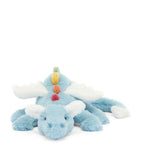 Jellycat Large Sky Dragon plush toy 12cm, imported from the UK
