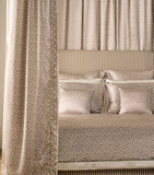 Gingerlily silk fern king oxford pillowcase 50cm x 90cm, UK version