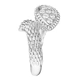 Boucheron small white gold Serpent Bohème ring (British brand)