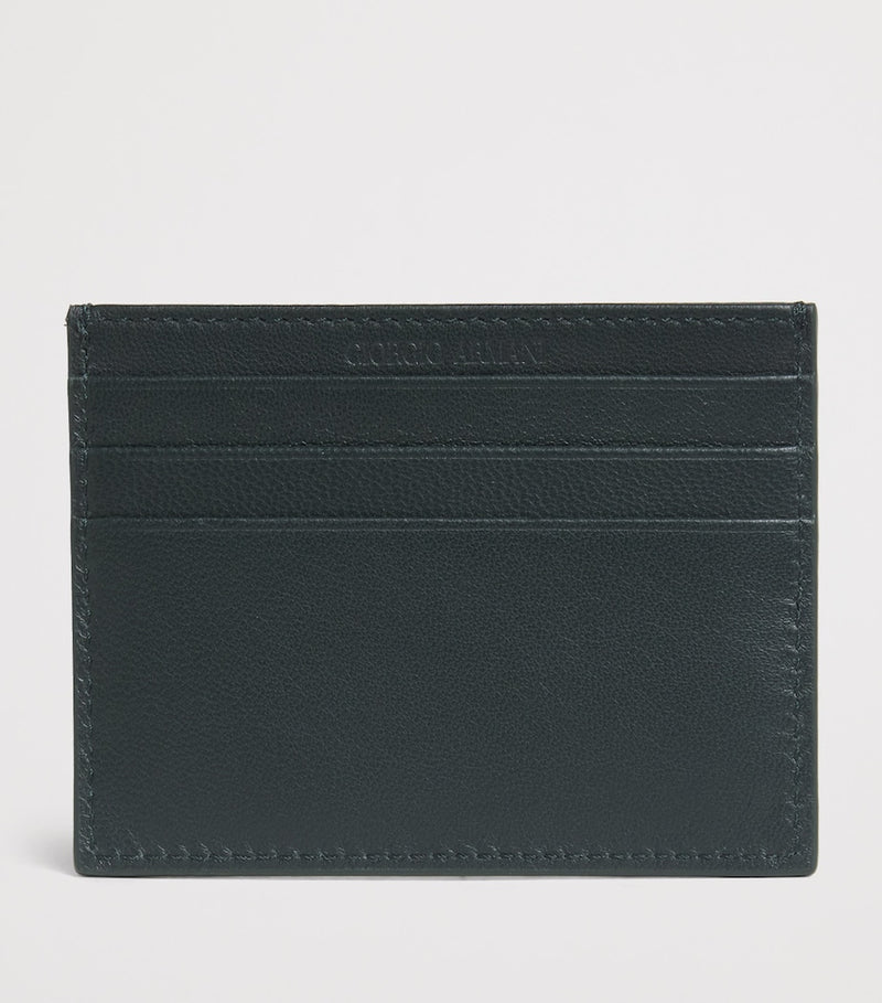 Giorgio Armani lambskin card holder 8x10.5cm, UK version