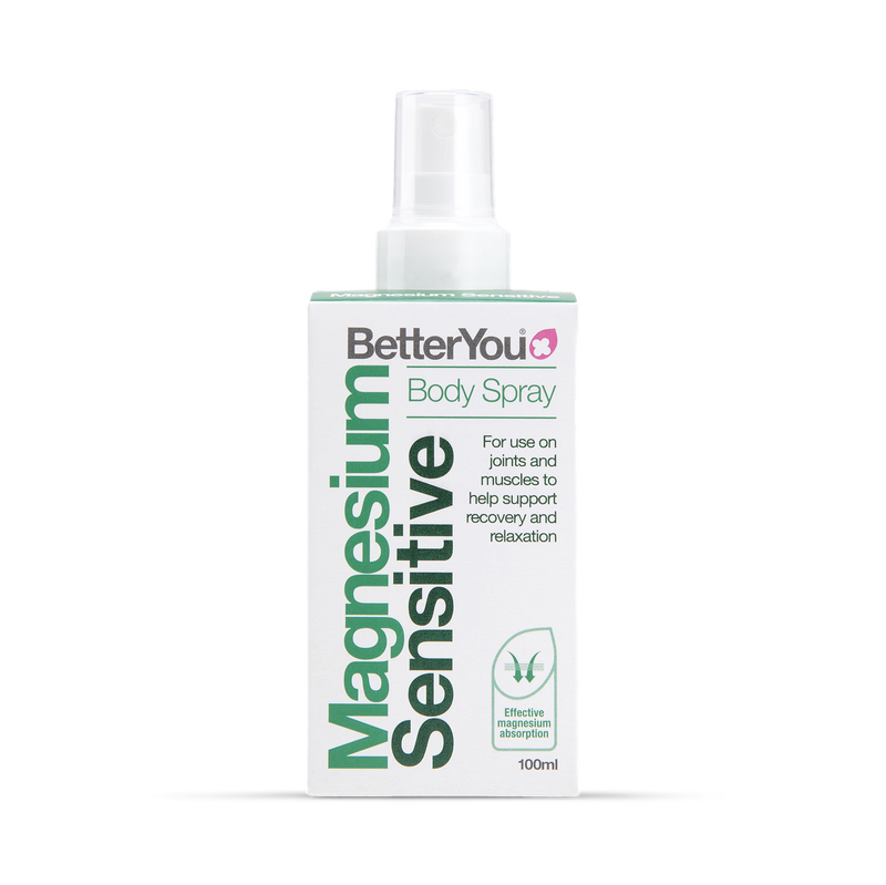 BetterYou Magnesium Oil Sensitive Spray 100ml - British product