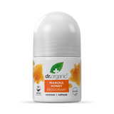 Holland & Barrett Dr Organic Manuka Honey Deodorant Liquid Cream Roll-On 50ml- Buy online at McGrocer