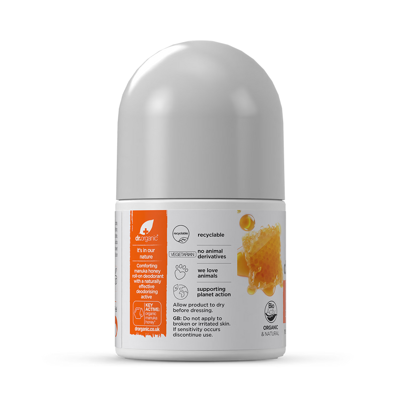 Dr Organic Manuka Honey Deodorant 50ml - British product